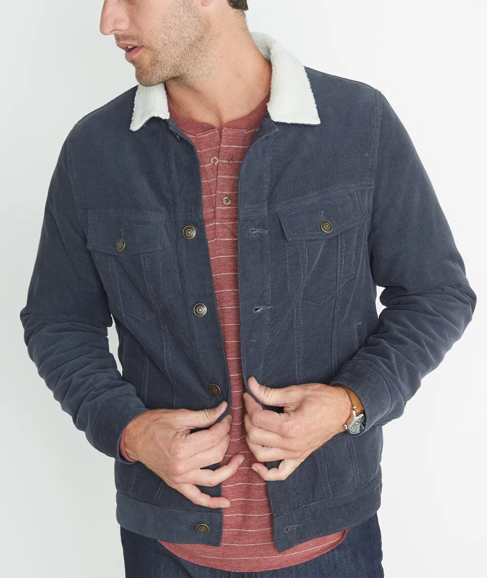 Jeremy Sherpa Jacket sold by Marine Layer product image thumbnail 2