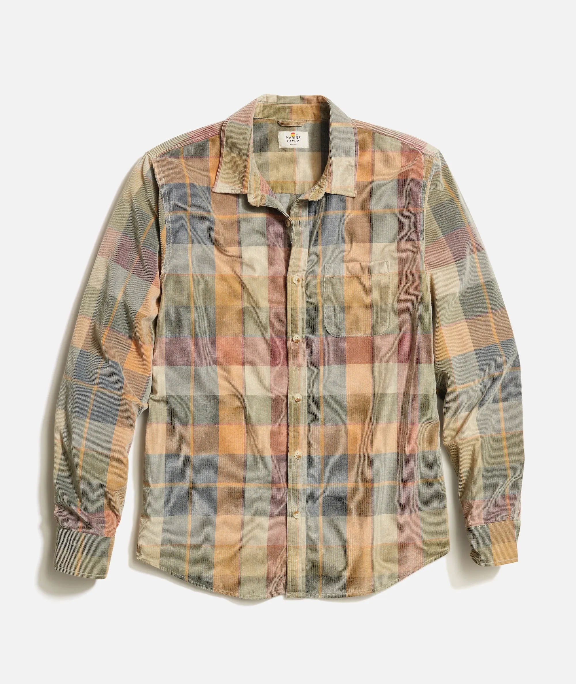 Lightweight Cord Shirt sold by Marine Layer