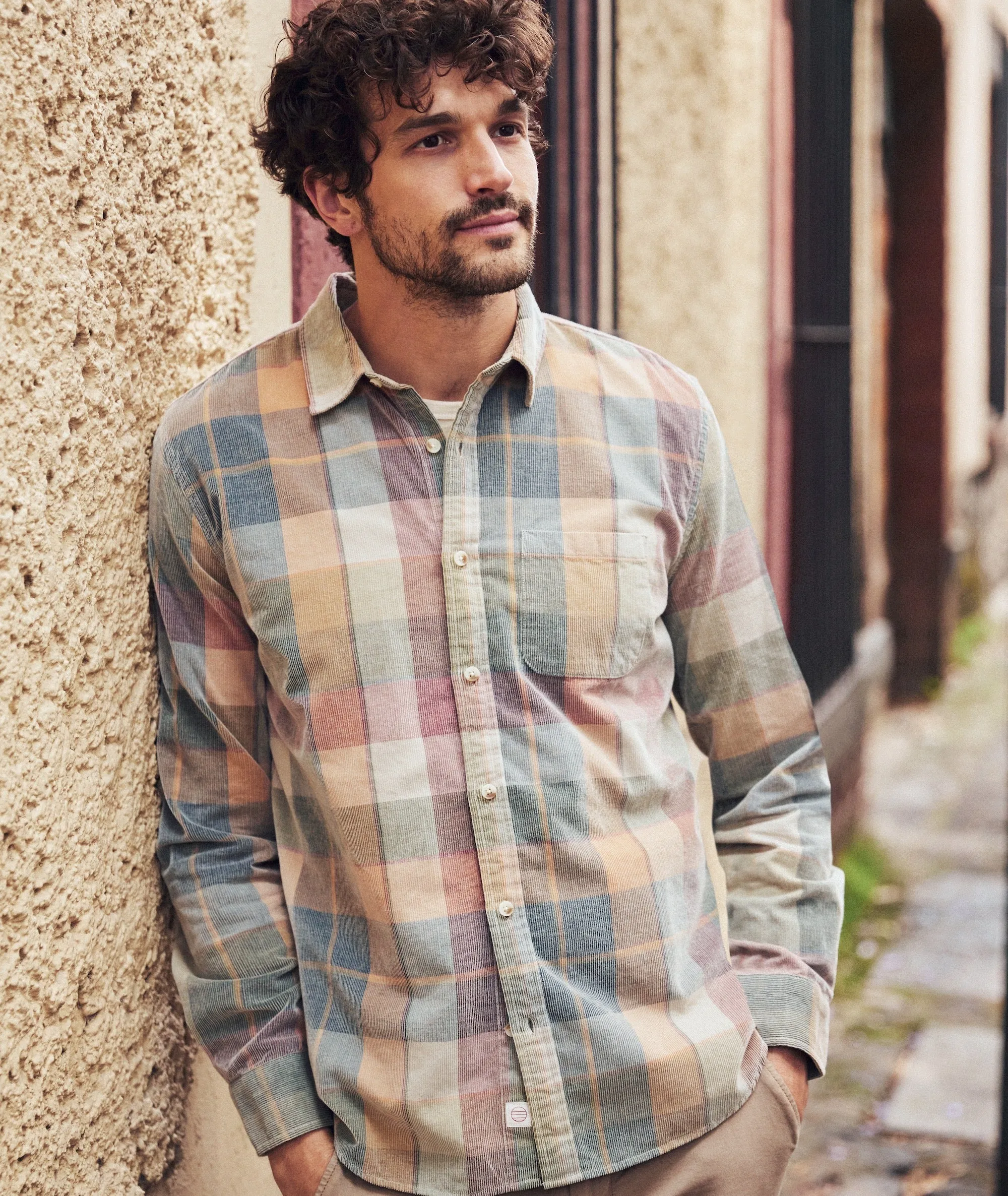 Lightweight Cord Shirt sold by Marine Layer product image thumbnail 2