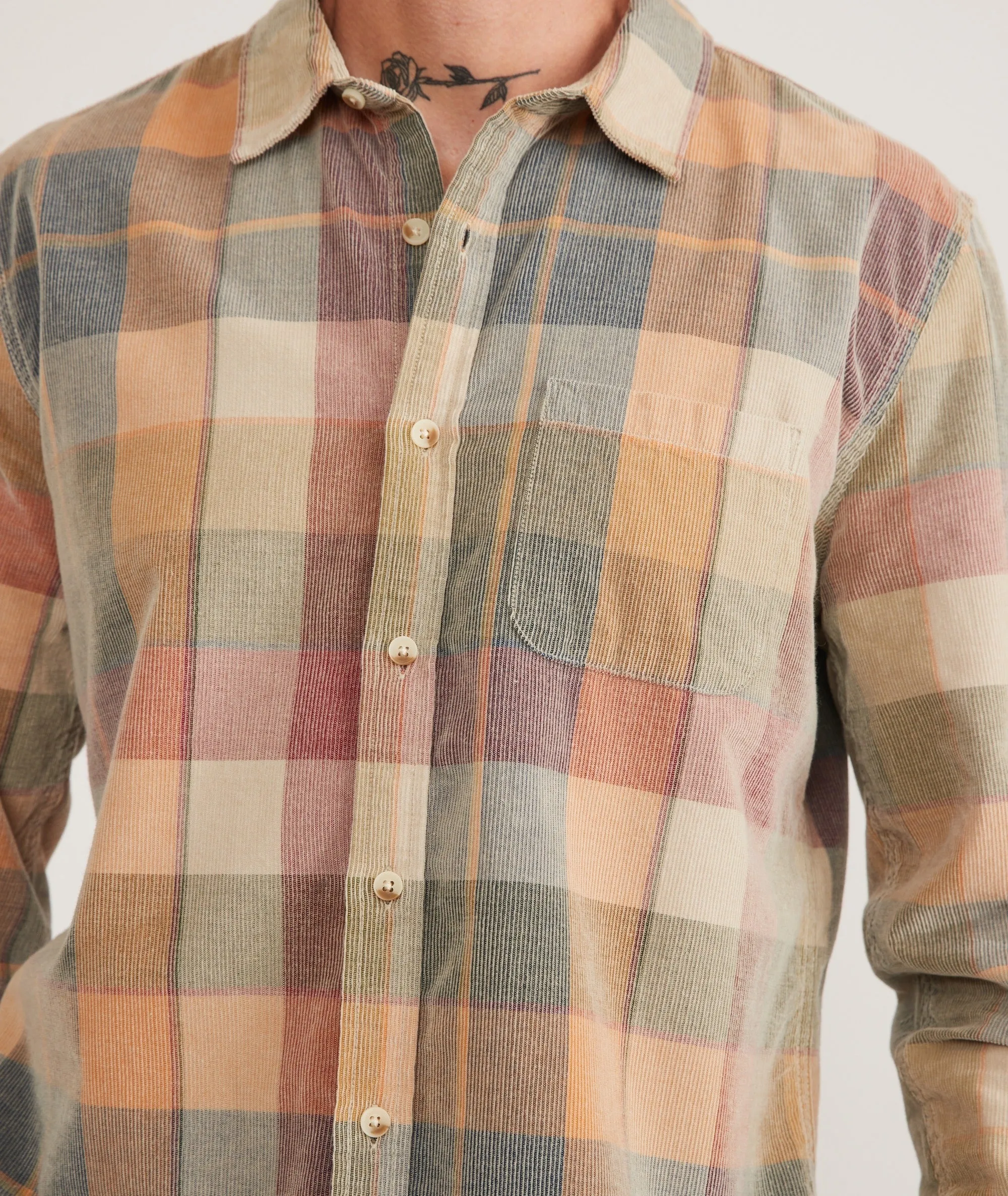 Lightweight Cord Shirt sold by Marine Layer product image thumbnail 5