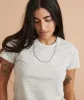 Classic Crew Tee in Ash Neps sold by Marine Layer