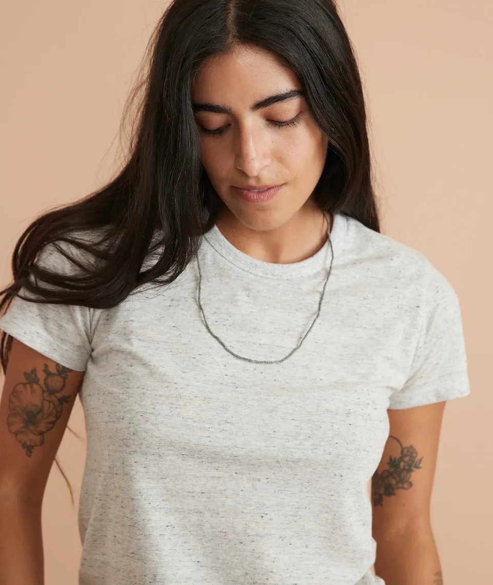 Classic Crew Tee in Ash Neps sold by Marine Layer product image thumbnail 3