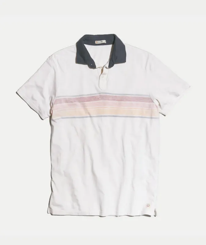 Redford Polo sold by Marine Layer