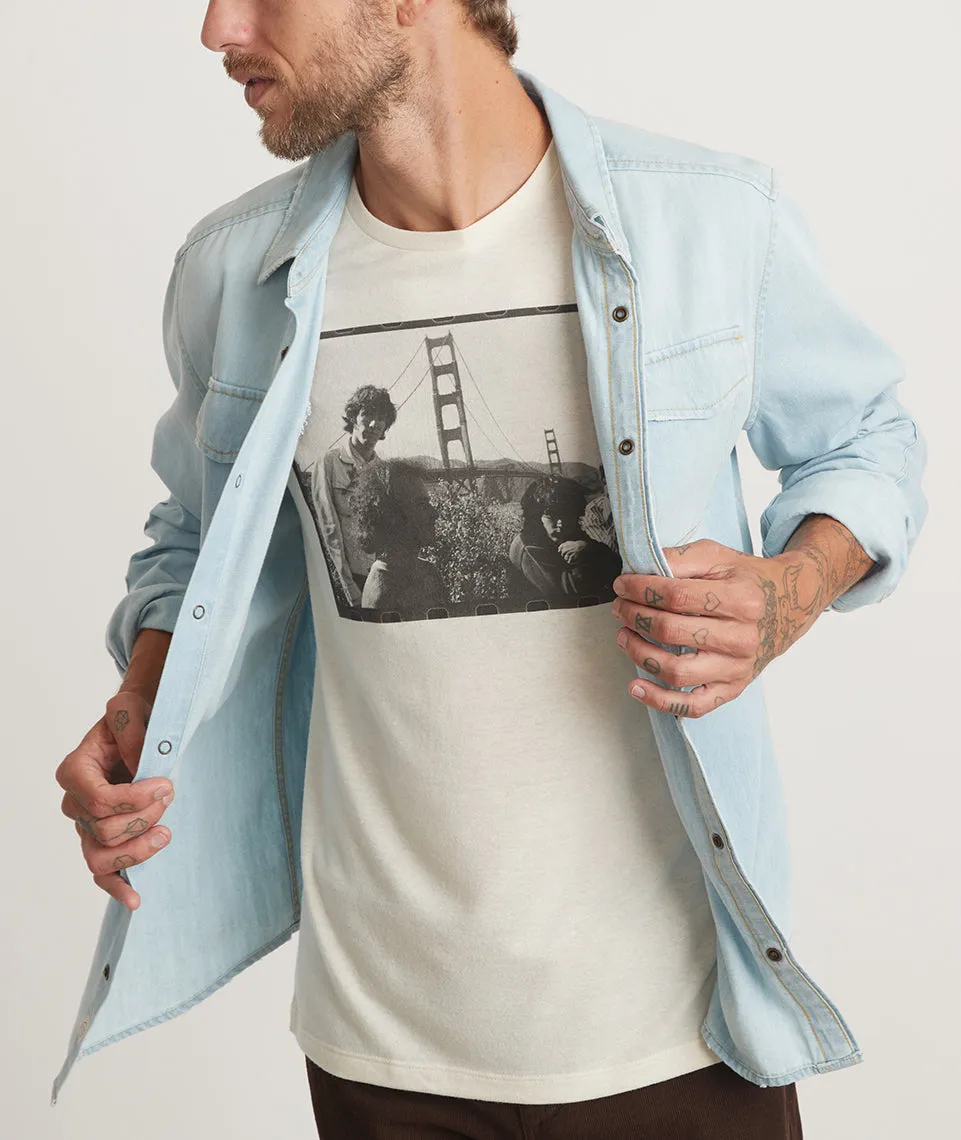 The Doors Photo Tee in Unisex Natural sold by Marine Layer product image thumbnail 5