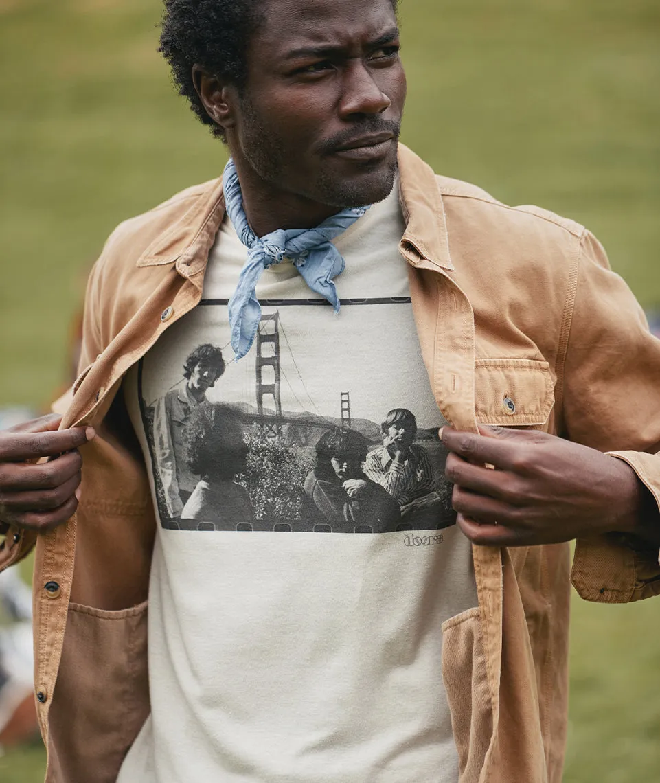 The Doors Photo Tee in Unisex Natural sold by Marine Layer product image thumbnail 2