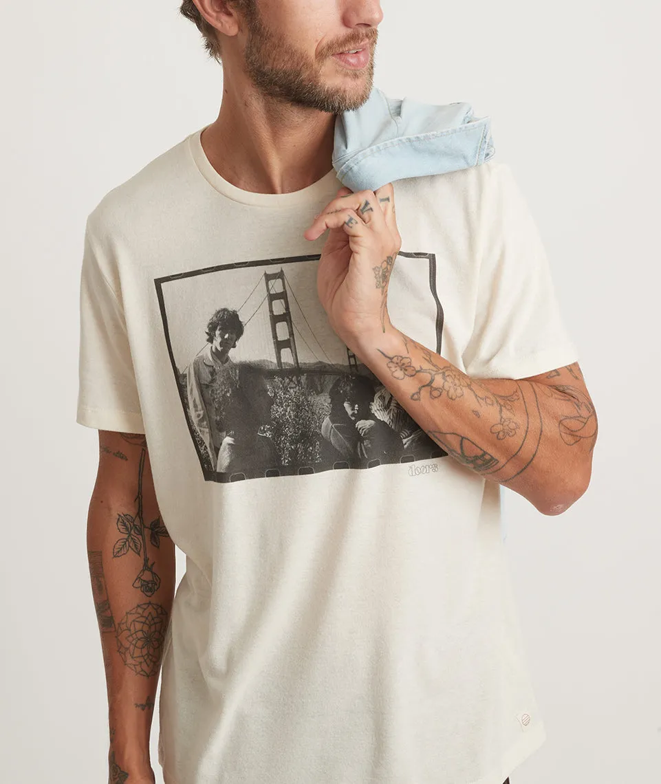 The Doors Photo Tee in Unisex Natural sold by Marine Layer product image thumbnail 4