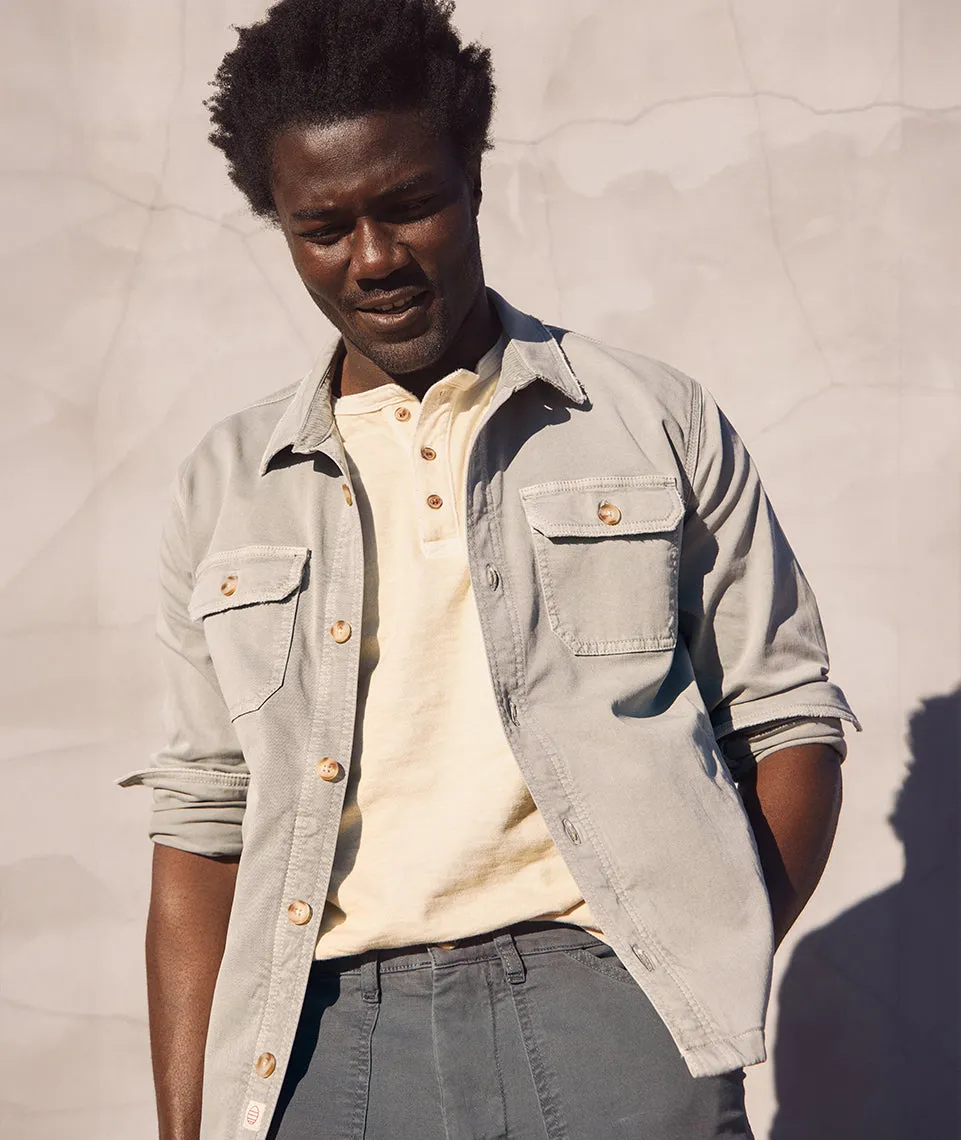 Garment Dye Twill Overshirt sold by Marine Layer product image thumbnail 2