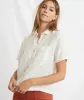 Talia Button Down in White sold by Marine Layer