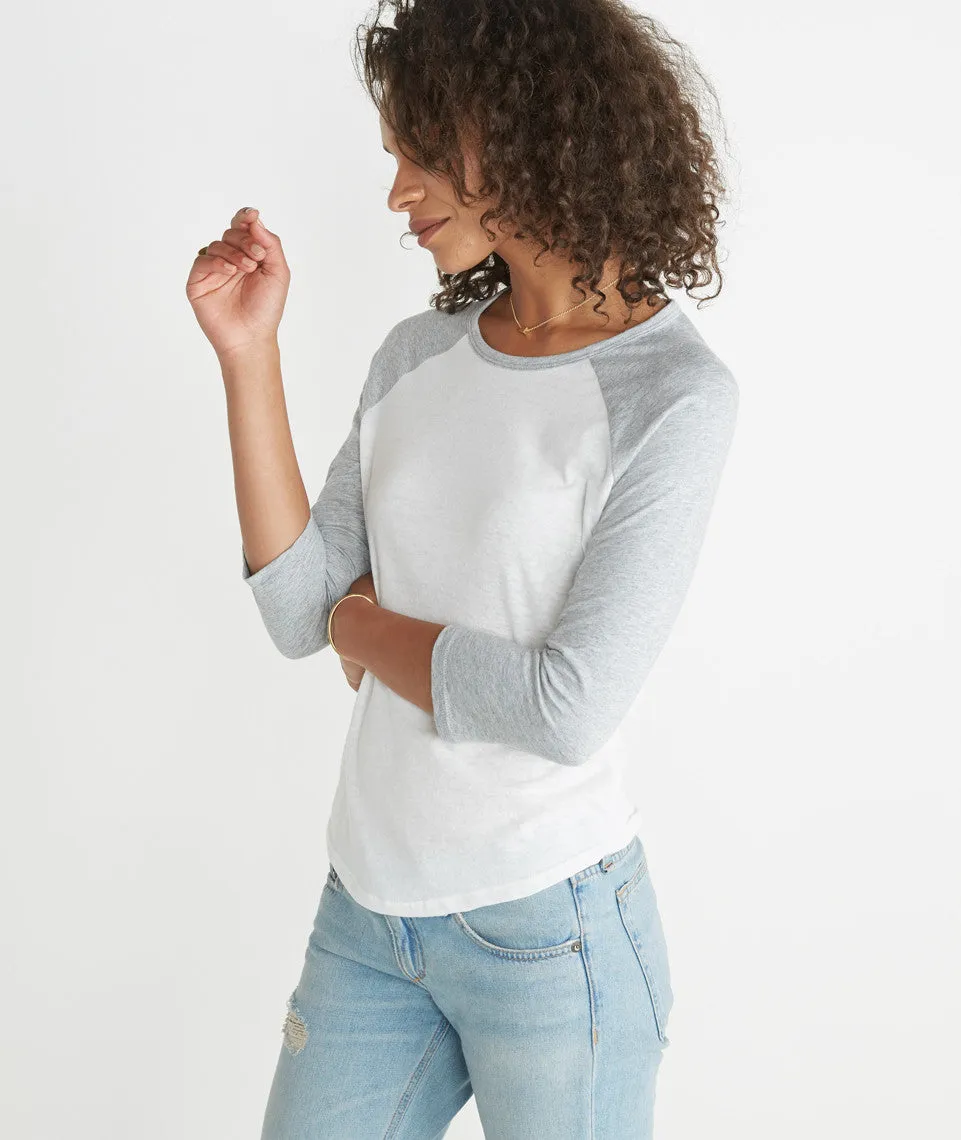 Kelso Raglan sold by Marine Layer