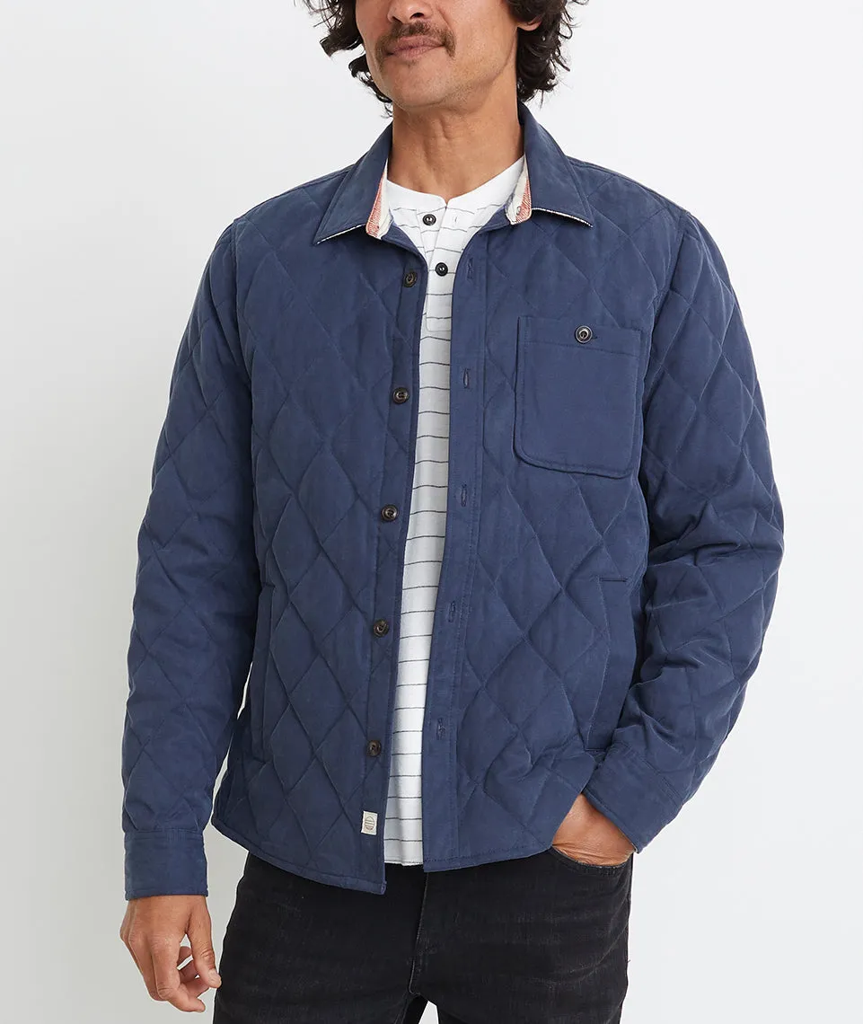 Decker Quilted Shacket sold by Marine Layer product image thumbnail 2