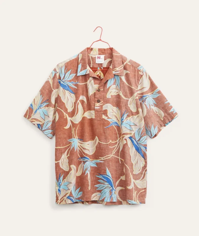 The Santa Cruz Cotton Popover sold by Marine Layer