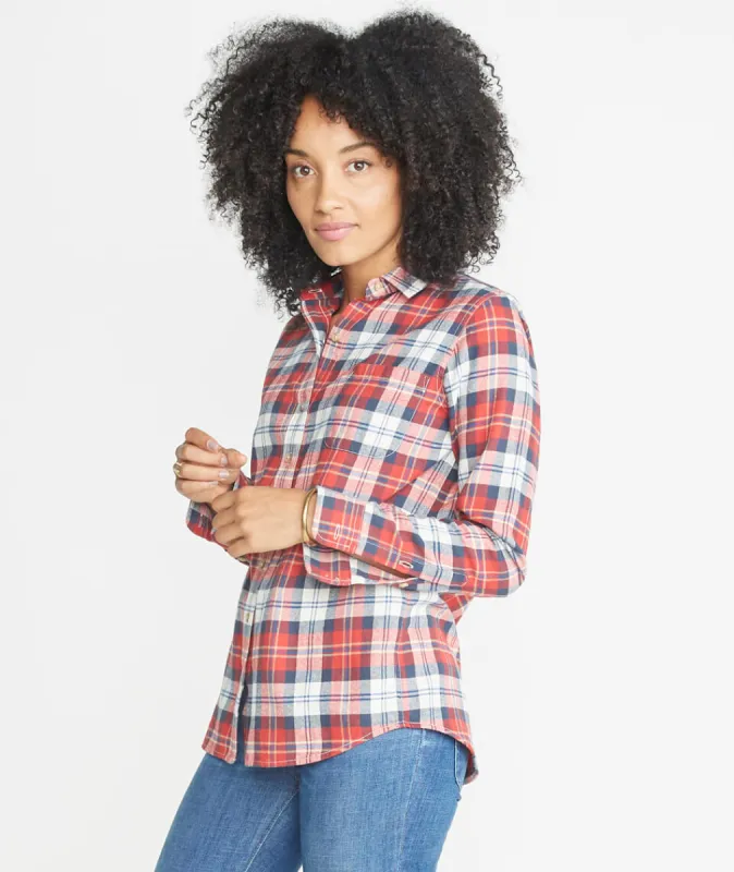 Skylar Flannel made by Marine Layer