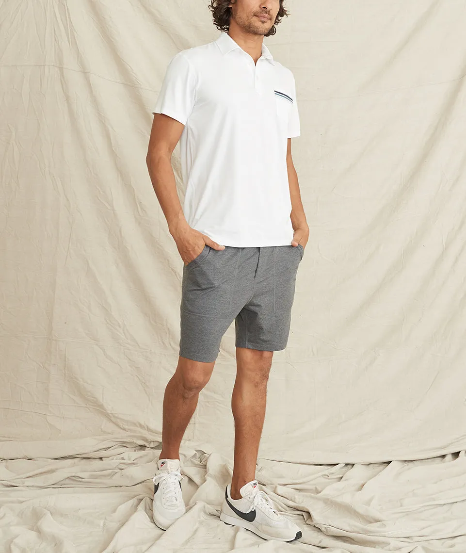 Palmer Sport Polo in White sold by Marine Layer product image thumbnail 3