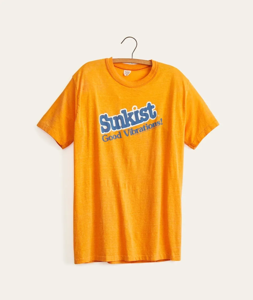 Sunkist Good Vibrations Tee sold by Marine Layer
