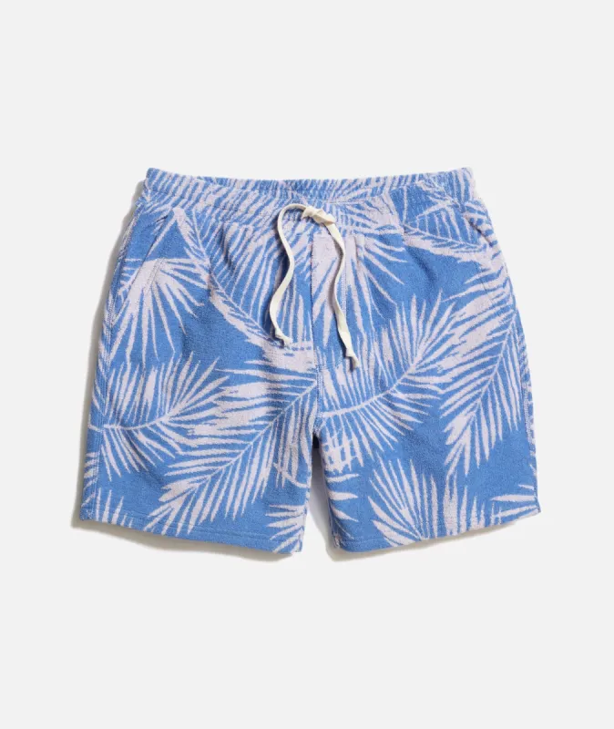 Terry Out Jacquard Short 6" sold by Marine Layer