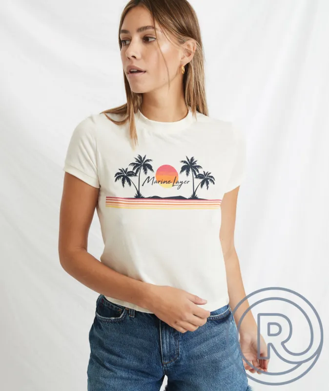 Re-Spun Hermosa Tee sold by Marine Layer