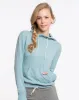 Double Knit Cowlneck Hoodie - Stone Blue sold by Marine Layer