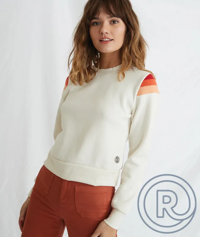 Re-Spun Banks Crewneck sold by Marine Layer