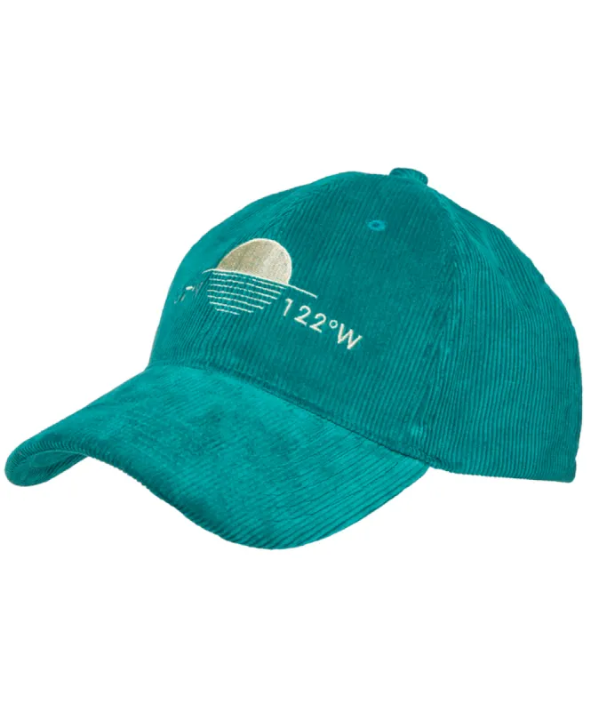 Sun Logo Hat - Teal sold by Marine Layer