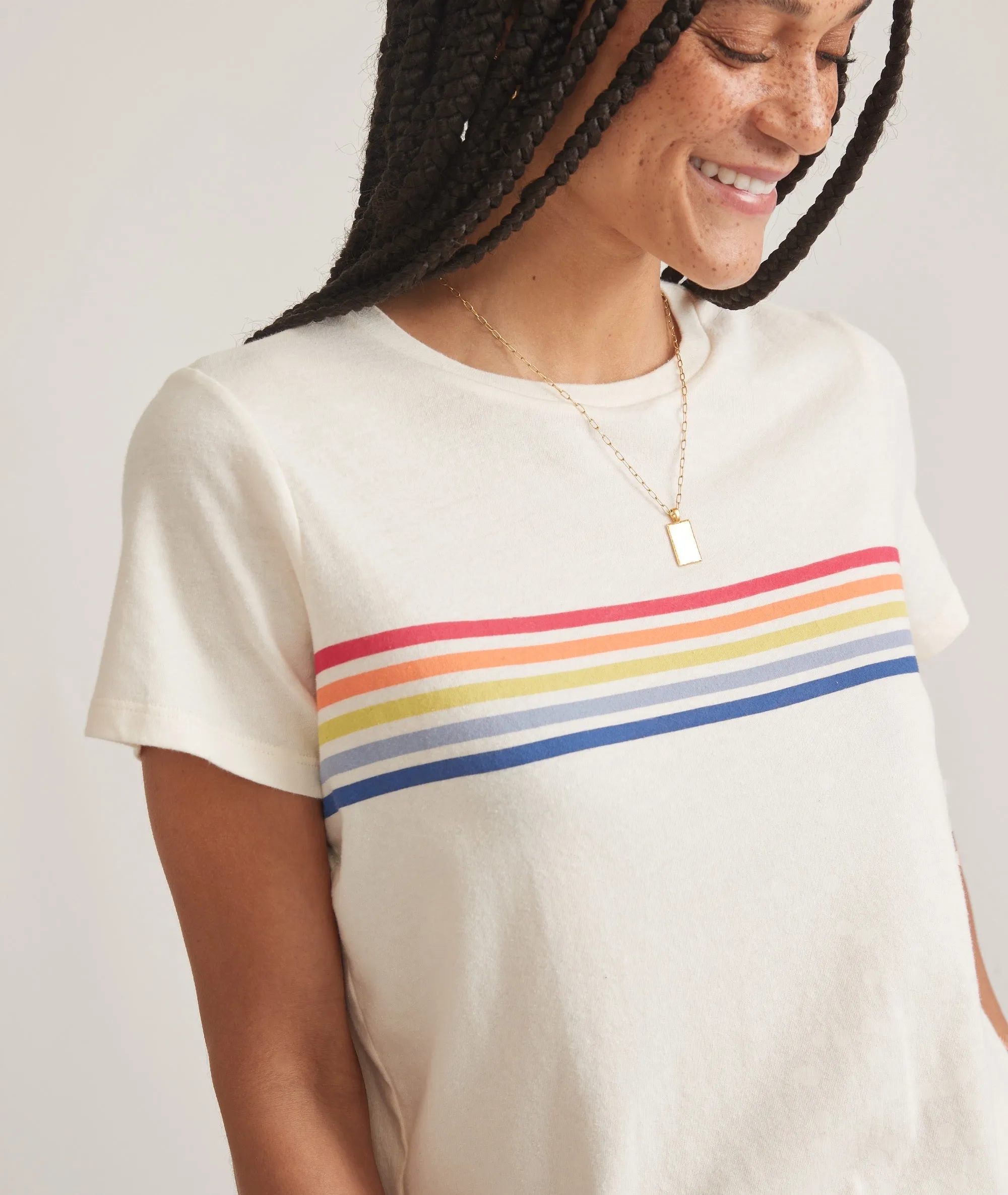 Easy Crop Graphic Tee sold by Marine Layer product image thumbnail 3