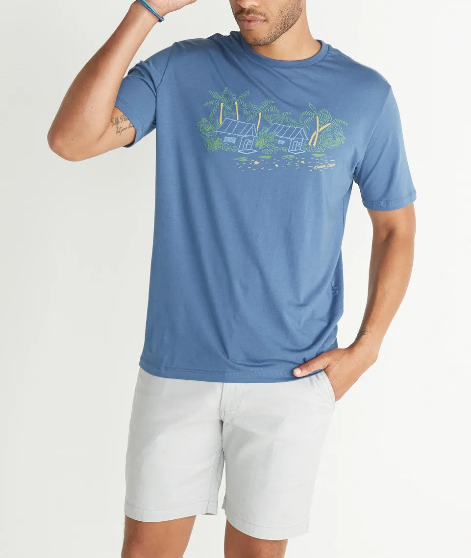 Life's a Beach Graphic Tee sold by Marine Layer product image thumbnail 4