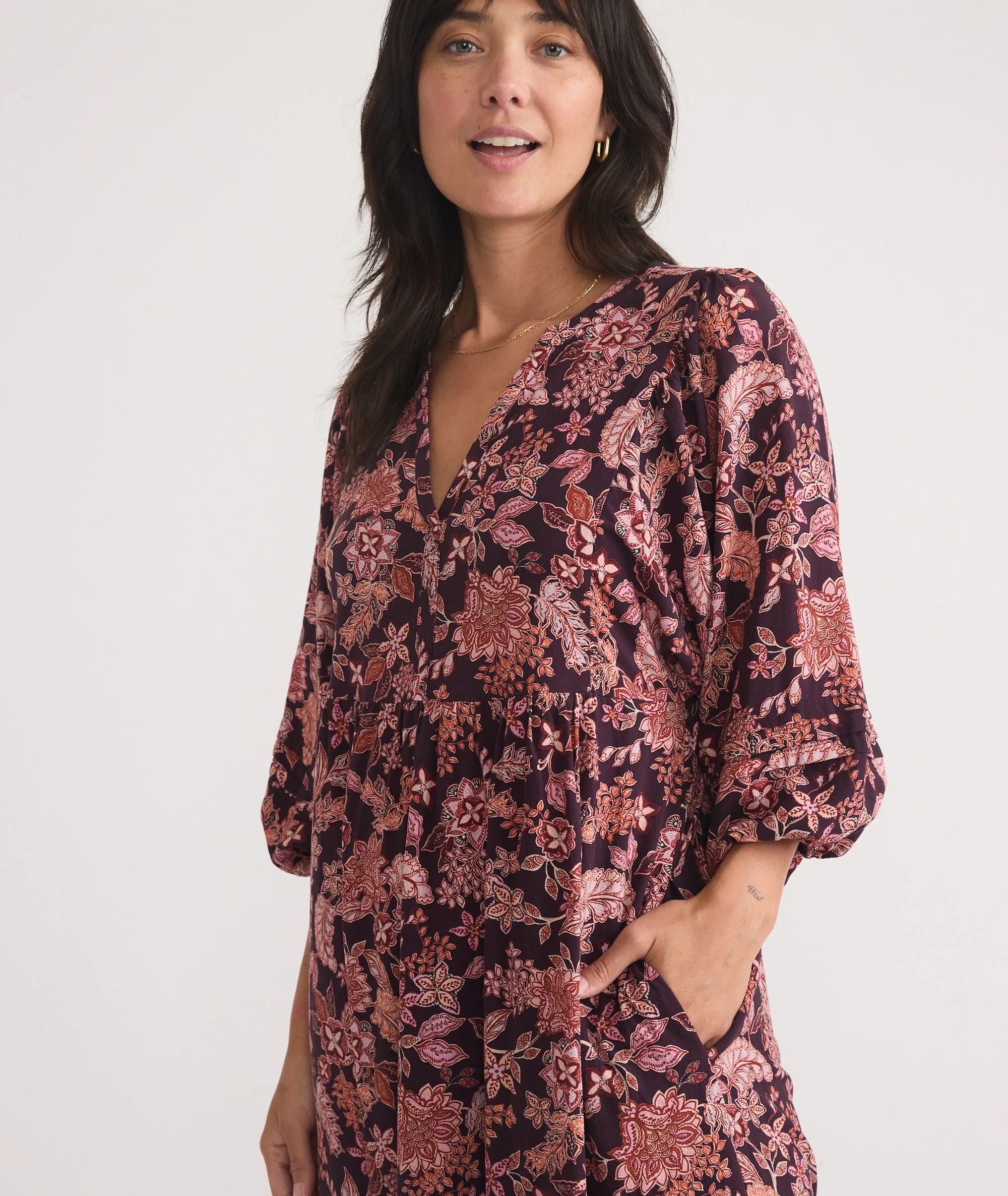 Lola Midi Dress sold by Marine Layer product image thumbnail 3