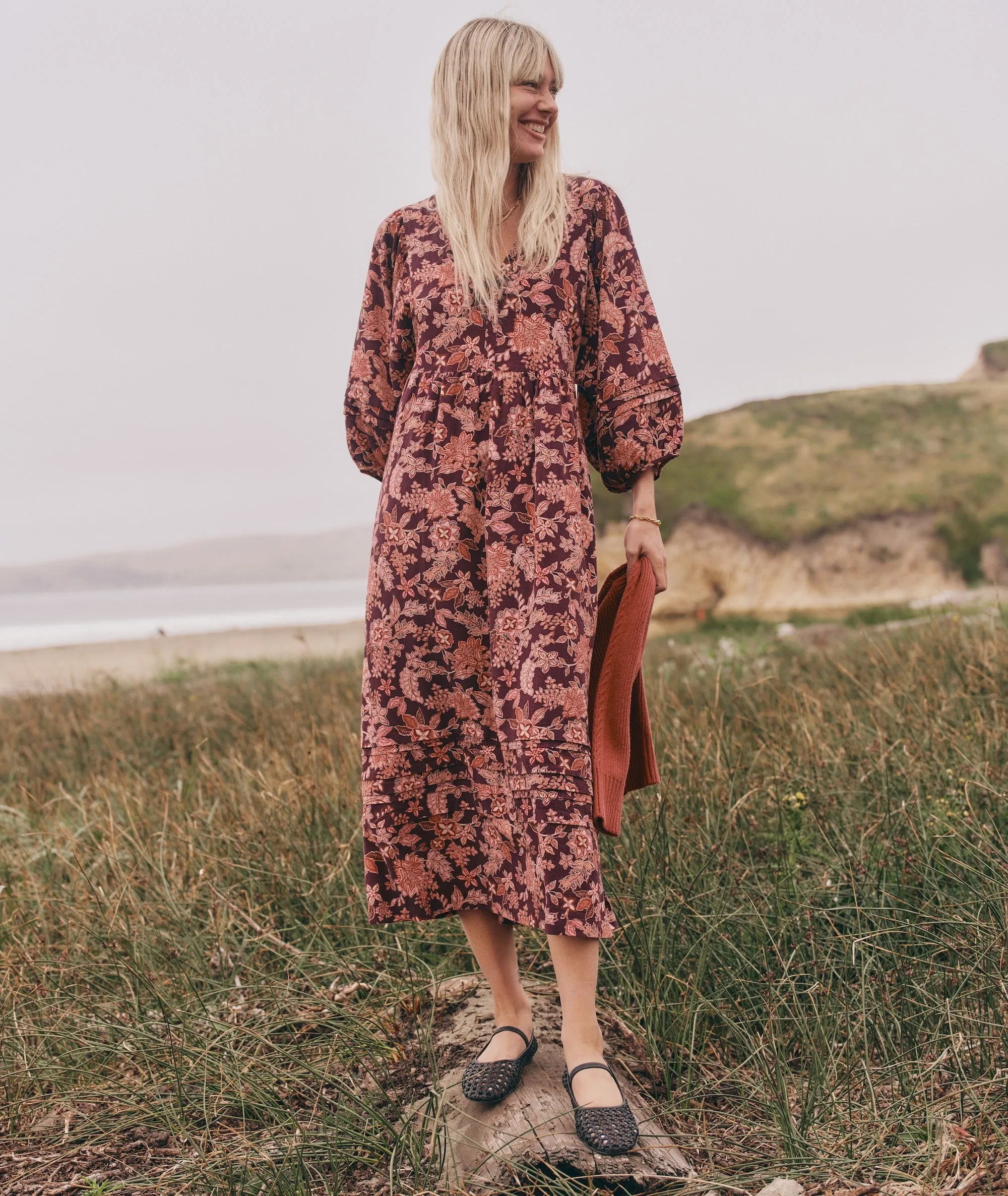 Lola Midi Dress sold by Marine Layer