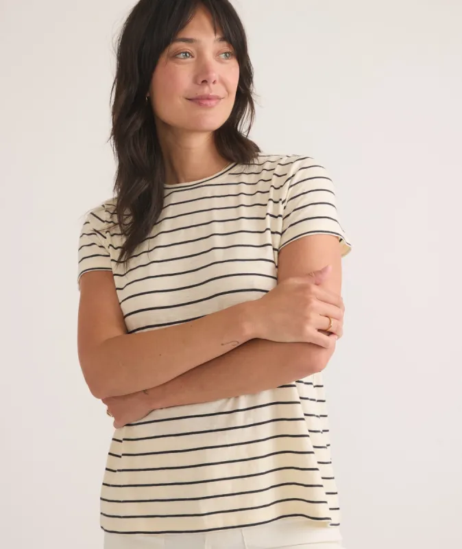 Swing Crew Tee sold by Marine Layer