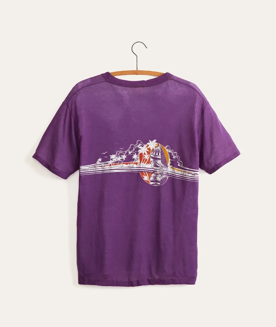Treasure Island FL Sunset Tee sold by Marine Layer product image thumbnail 2