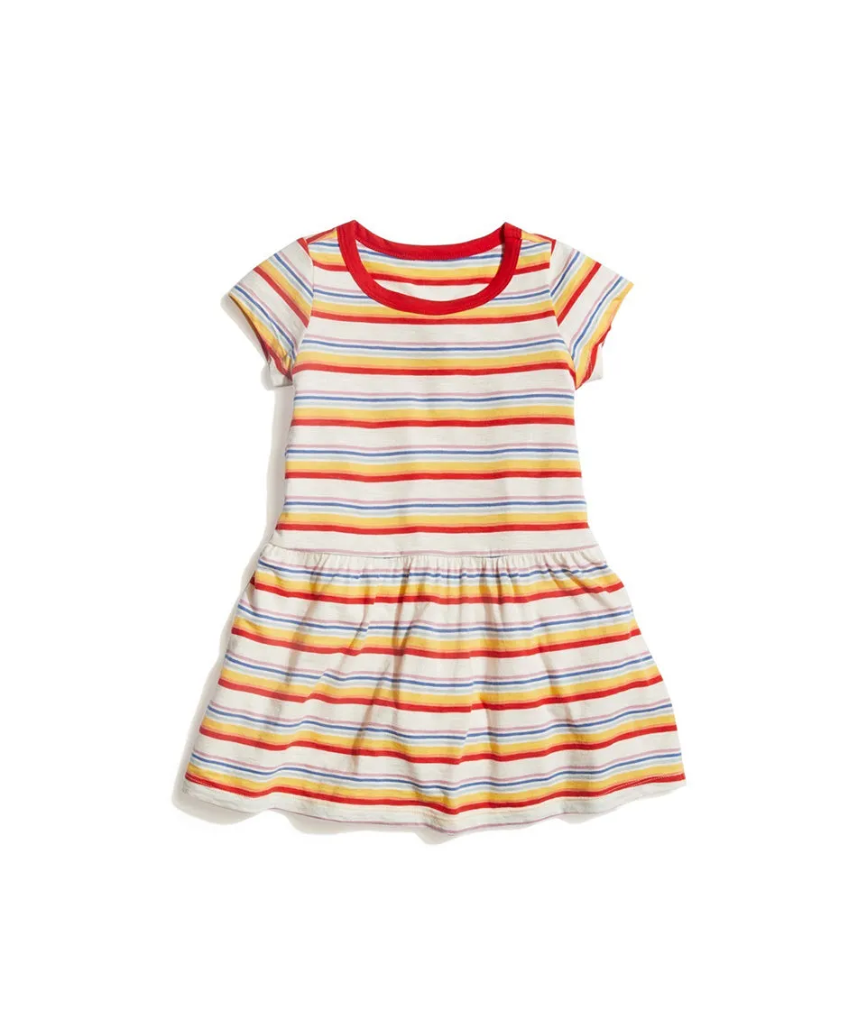 Mini T-Shirt Dress in Multi Stripe sold by Marine Layer product image thumbnail 2
