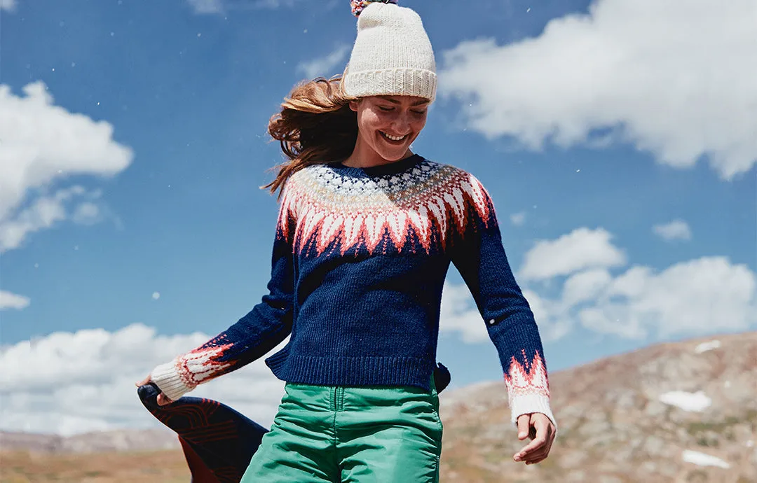 Gals Sweater Half MC sold by Marine Layer