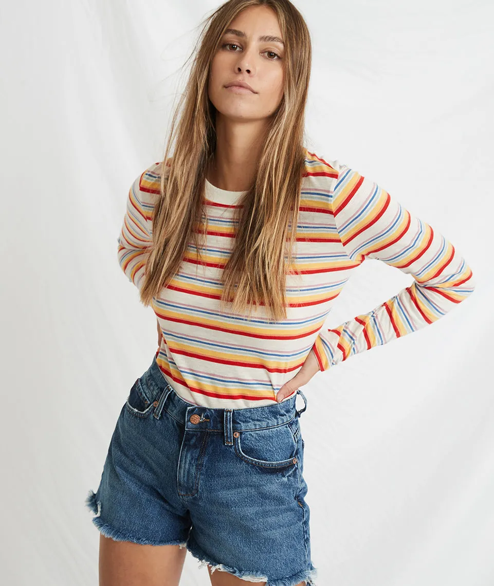 Ruca Top in Multi Stripe sold by Marine Layer