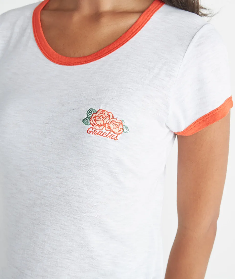 Gracias Ringer Tee sold by Marine Layer product image thumbnail 3