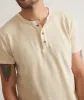 Vintage Heavy Slub Henley sold by Marine Layer