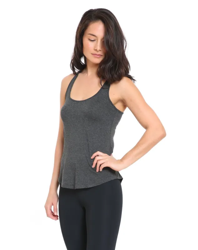 RISE Dolphin Hem Tank - Antracita sold by Marine Layer