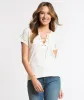 Lola Lace Up Crew sold by Marine Layer