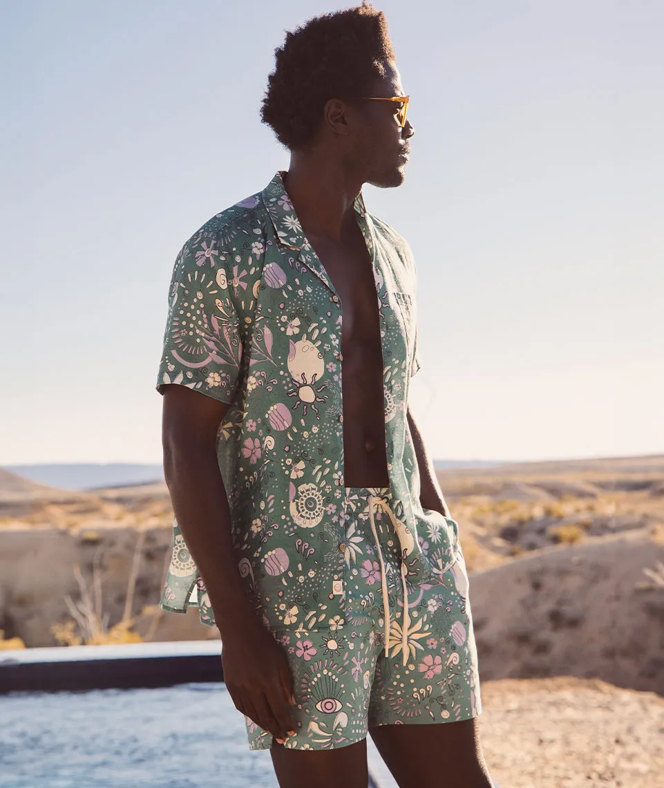 TENCEL Linen Resort Shirt sold by Marine Layer product image thumbnail 4