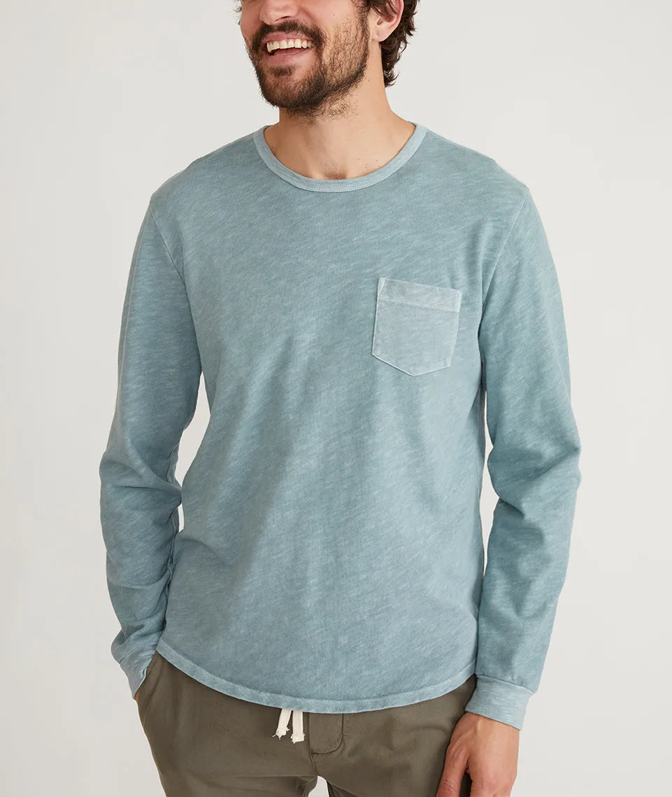 Long Sleeve Vintage Heavy Slub Pocket Tee sold by Marine Layer product image thumbnail 2