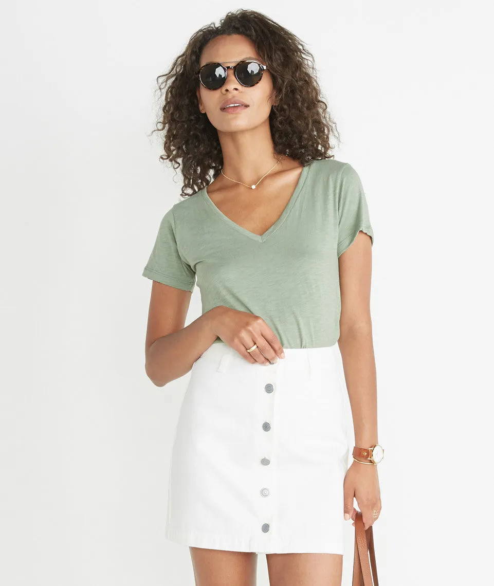 Flor Denim Skirt sold by Marine Layer