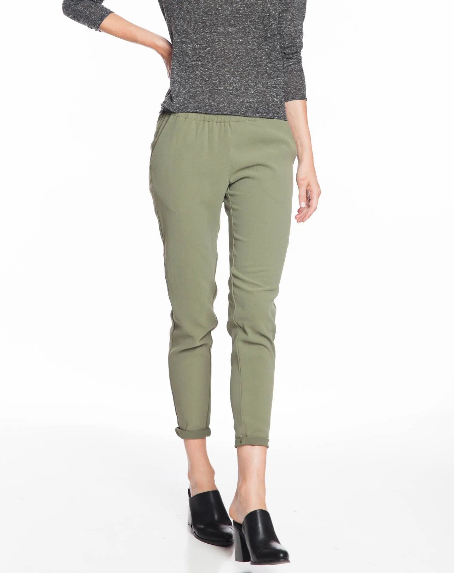 Maysie Pant - Lichen Green sold by Marine Layer product image thumbnail 3
