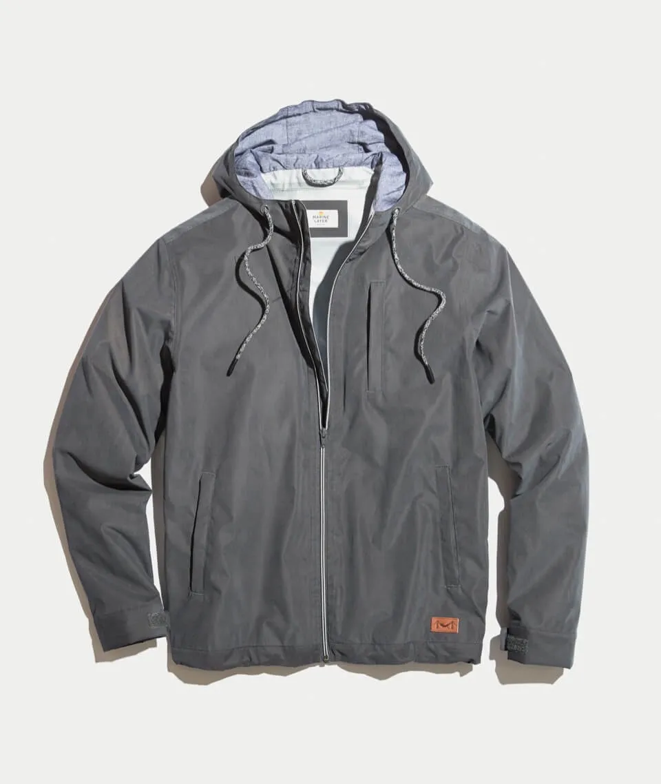 Alta Jacket in Faded Black sold by Marine Layer
