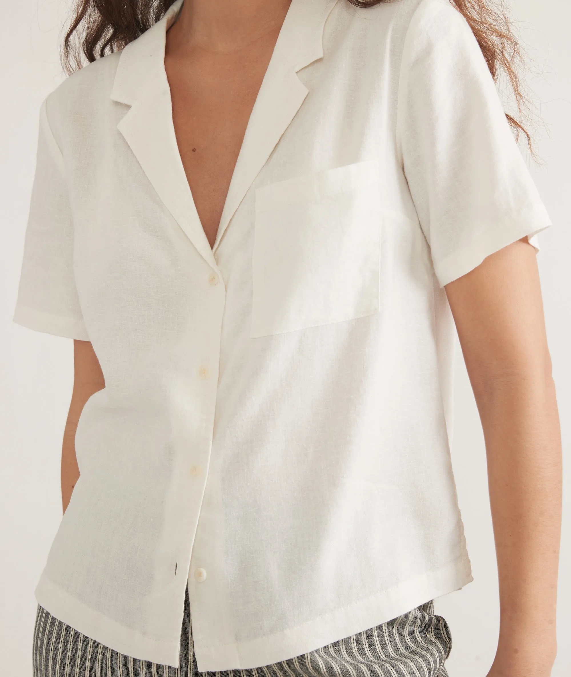 Lucy Resort Shirt sold by Marine Layer product image thumbnail 2