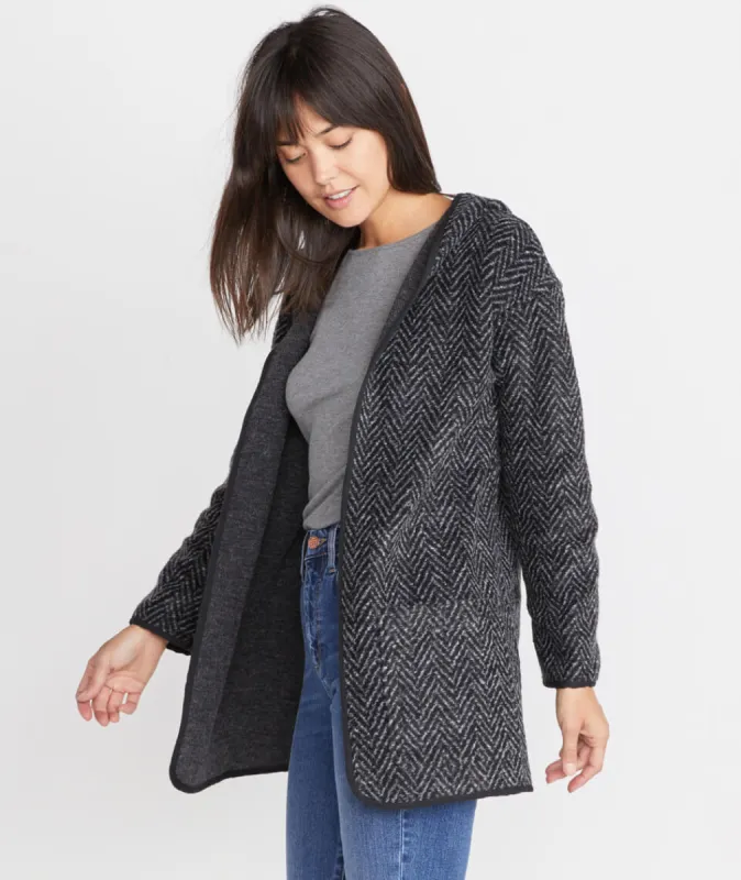 Bea Reversible Coat sold by Marine Layer