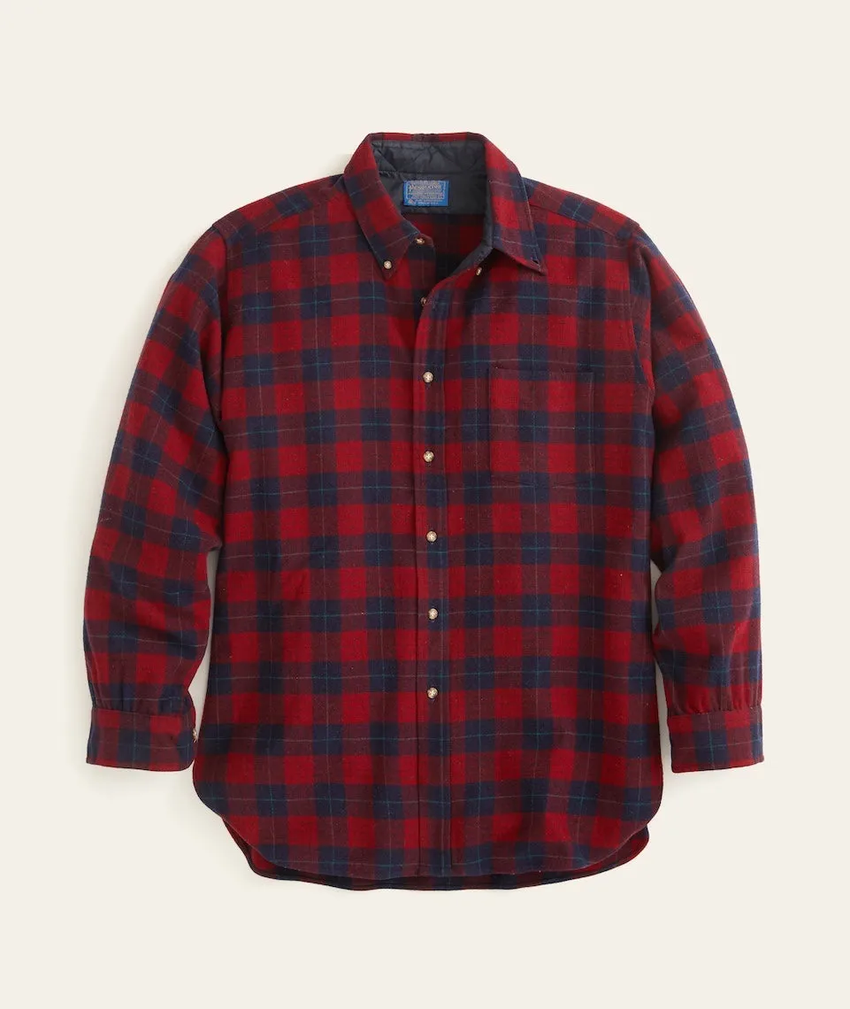 Vintage Red Plaid Pendleton sold by Marine Layer