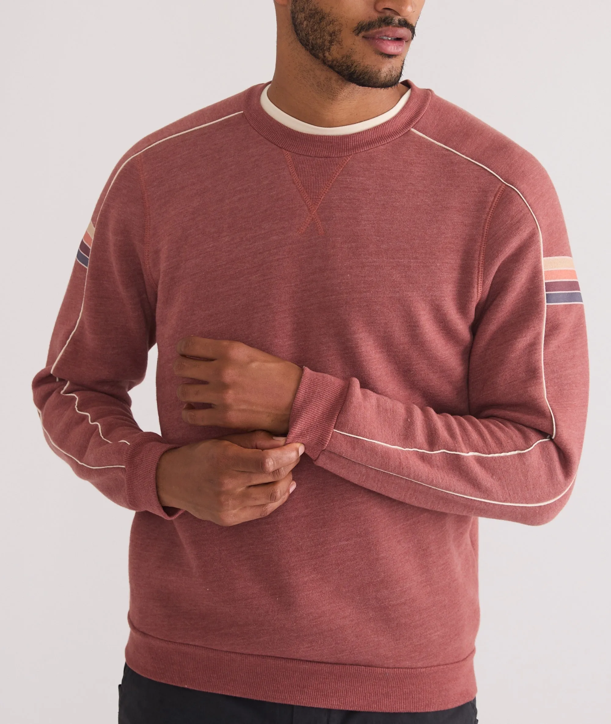 Varsity Fleece Crewneck sold by Marine Layer product image thumbnail 3