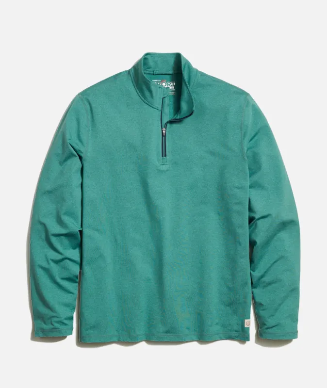 Re-Spun Sport Quarter Zip sold by Marine Layer