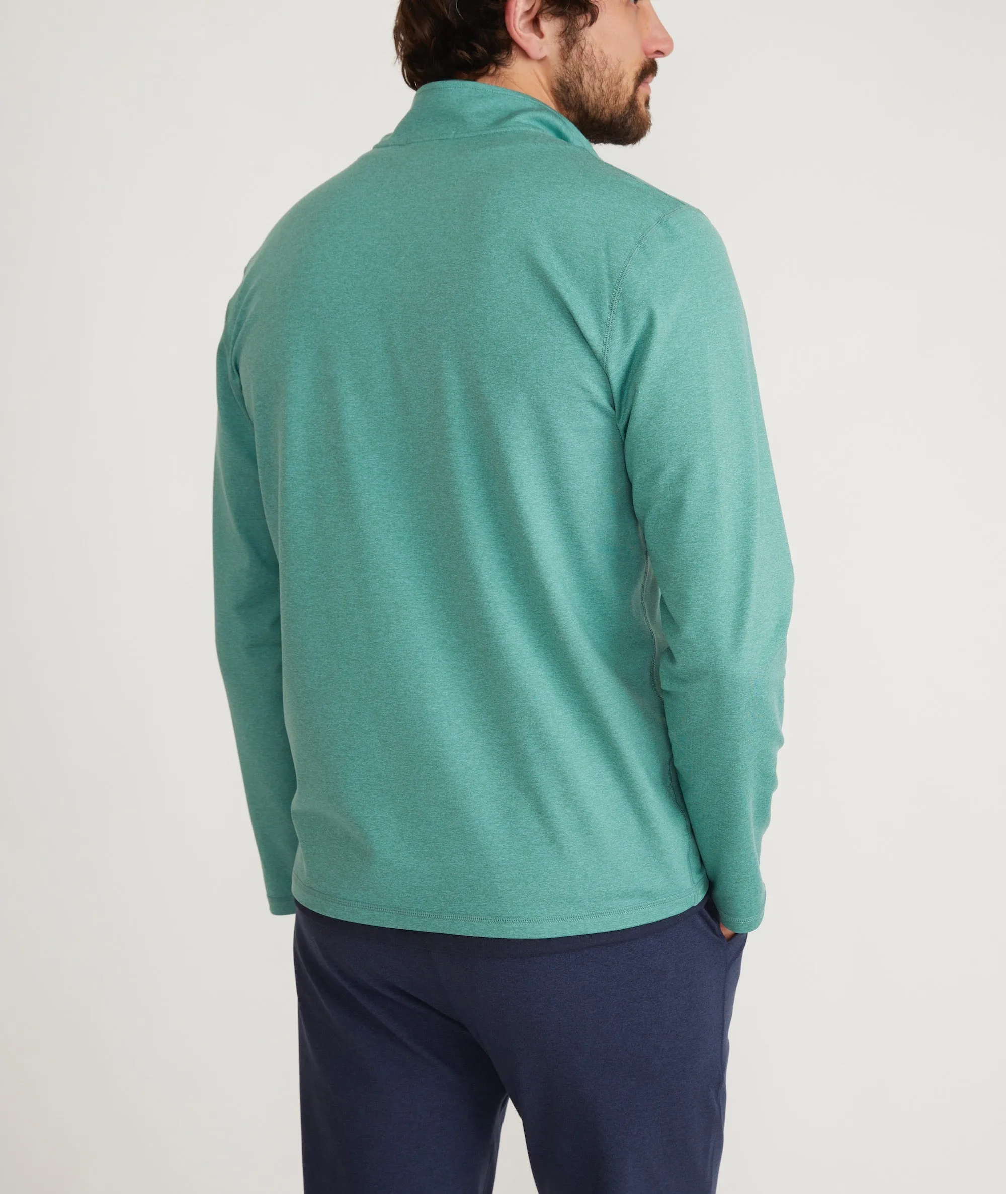 Re-Spun Sport Quarter Zip sold by Marine Layer product image thumbnail 5