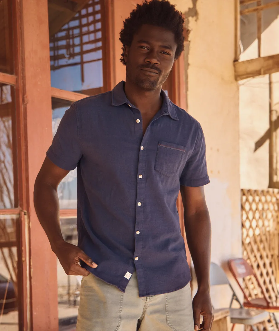 Stretch Selvage Short Sleeve Shirt sold by Marine Layer product image thumbnail 2