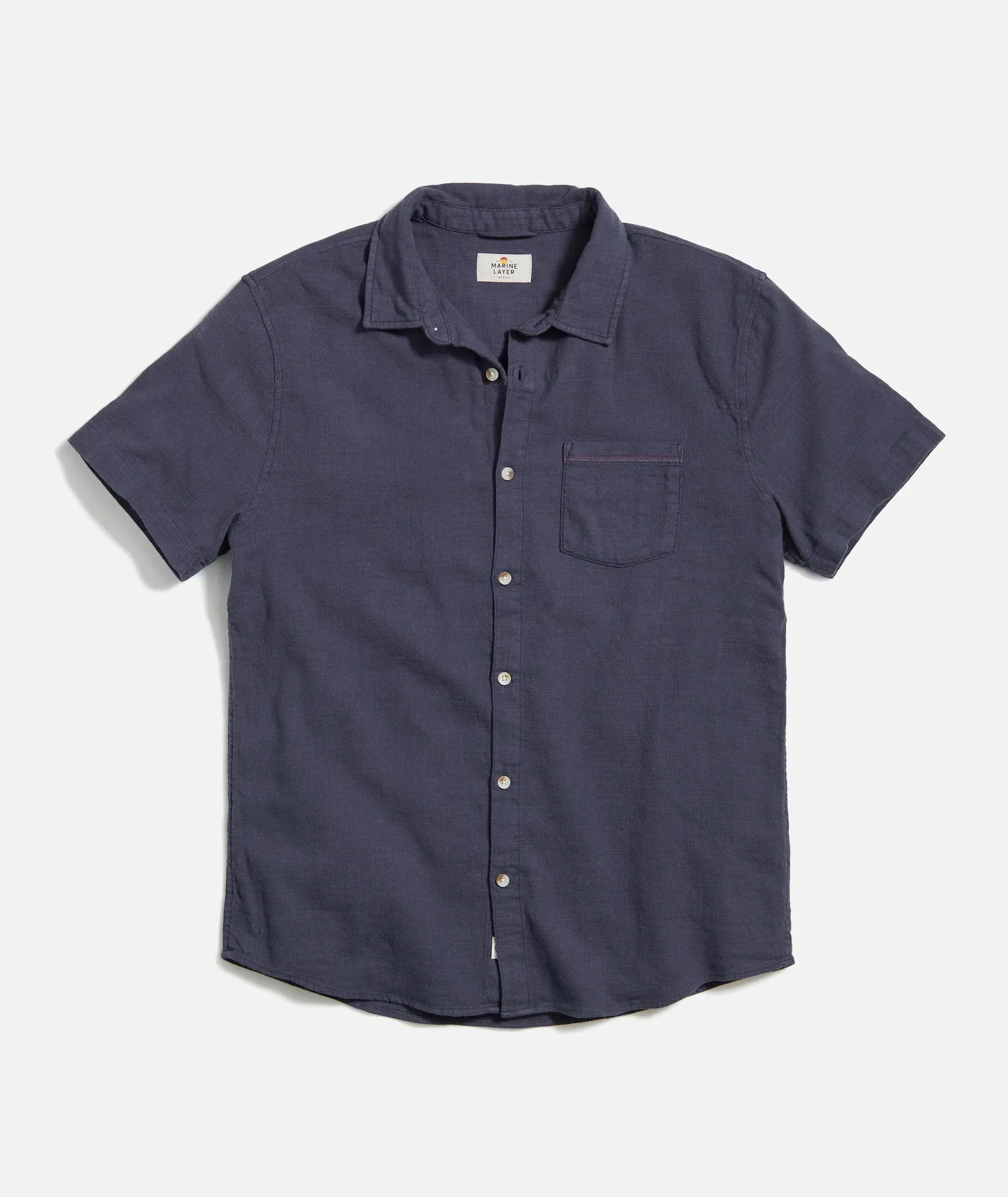 Stretch Selvage Short Sleeve Shirt sold by Marine Layer