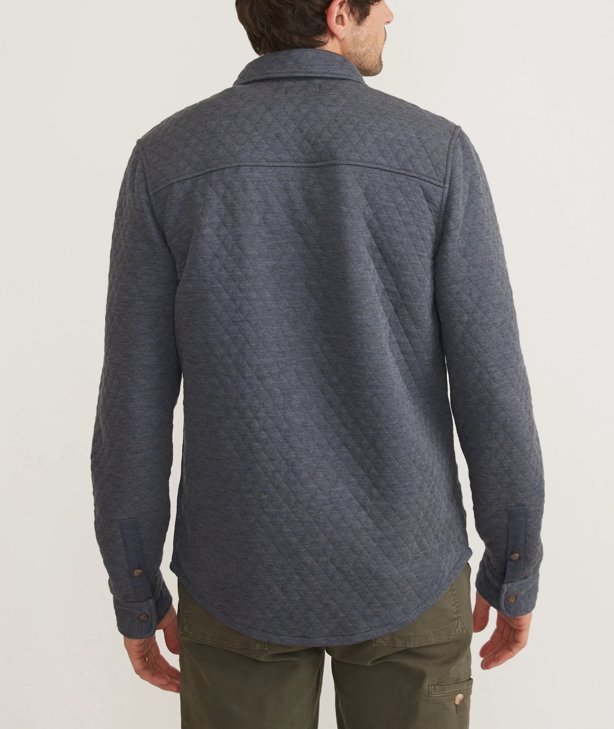 Corbet Quilted Overshirt sold by Marine Layer product image thumbnail 5